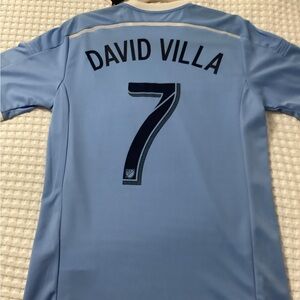 New York City FC NYCFC 2015 Inaugural Season Adidas Jersey VILLA Sz M NEW W/ Tag